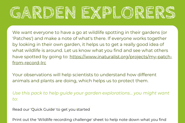 Garden explorers logo